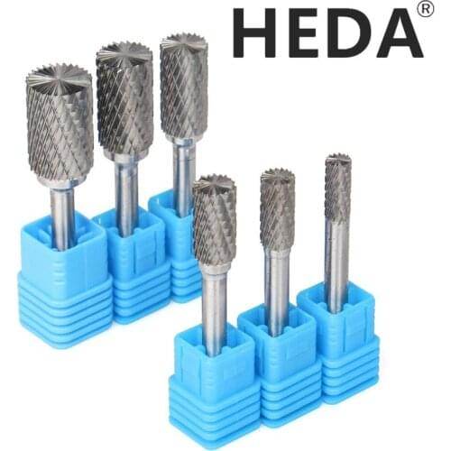 Free Shipping 1pc B Type Head Tungsten Carbide Rotary File Tool Point Burr Die Grinder Abrasive Tools Drill Milling Carving Bit