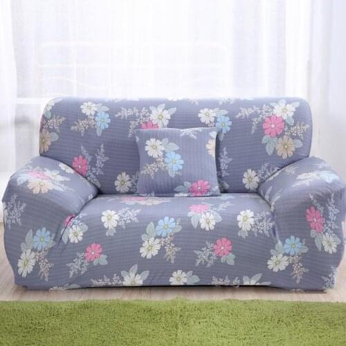 Plant Flower Pattern Elastic Sofa Covers Slipcover Luxury Sofa Cover
