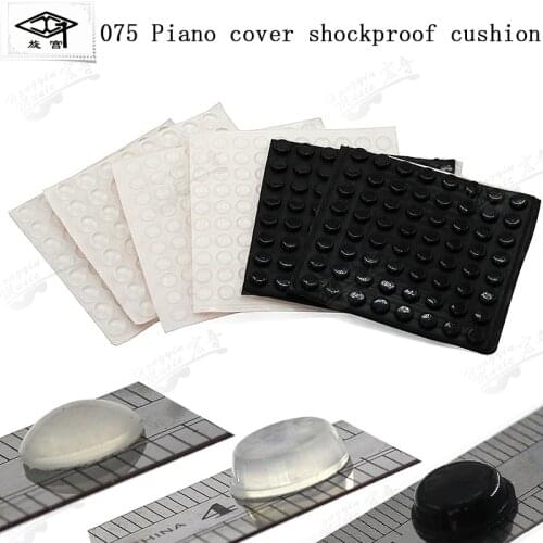 Piano repair tool 075 piano cover shockproof cushion anti-collision silicone anti-knock wall paste door paste buffer particle