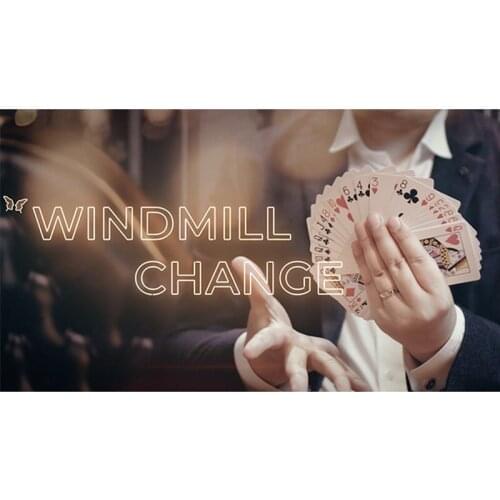 Windmill Change (ALL and Prop) by Jin - Card Magic Tricks,Close up Magic Illusions Street Magic Magician Prediction Toys Fun