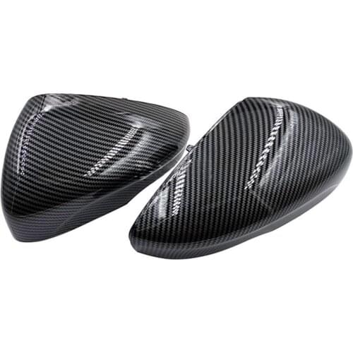 Carbon Side Wing Mirror Covers For Ford Focus 2019 2020 2021 European Version LHD (Carbon Look)