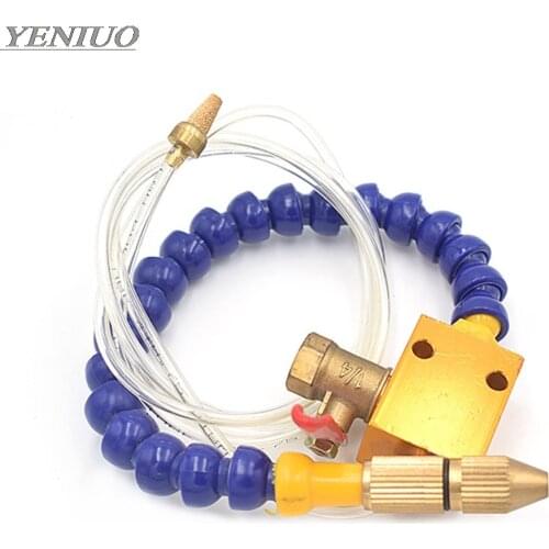 Cooling Sprayer Mist Coolant Lubrication Spray System for 8mm Air Pipe CNC Lathe Milling Drill Engraving Machine Tool