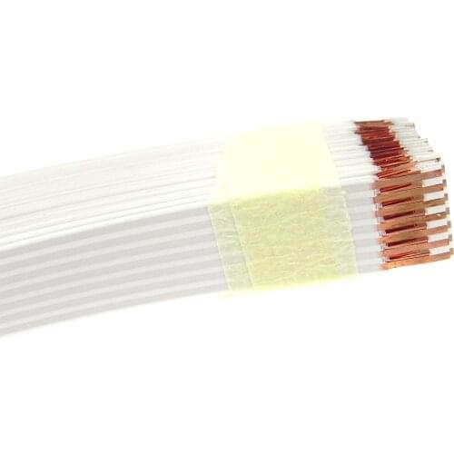 Top quality airbag flat wire 7pin 1.27mm pitch 9.4mm width 538mm long ffc cable