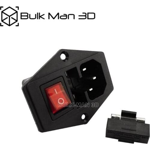 IEC Power Socket with Fuse Holder AC 250V 10A