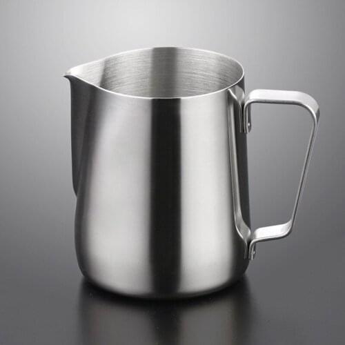 Sunshine Hot!! 4PC Stainless Steel Milk Frothing Jug Frother Coffee Container Metal Pitcher