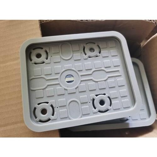 5pcs CNC Vacuum Suction Cup Rubber 140 * 115 * 17mm With Metal Strip Machining Center Accessories