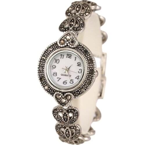 Womens Bracelet Watches Top Brand Luxury Lady Dress Watches Elegant Crystal Quartz Wristwatches Silver Clock Relojes Mujeres