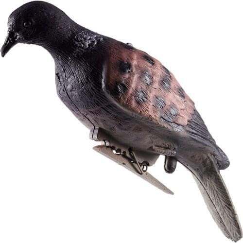 1PC Hunting Dove Scare Protect Garden Pigeon Decoy Bionic Animal Bait Outdoor Hunting Birds Decoy Accessory