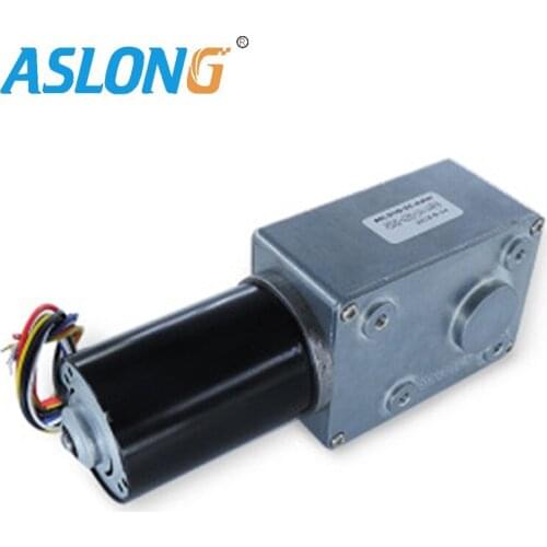 24v Brushless worm gear motor High Torque Worm Gear Motor With Brake CW/CCW FG Signal for testing speed all metal gear box