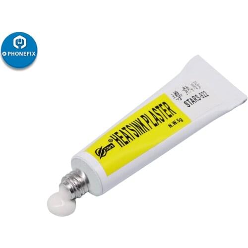 3pcs STARS-922 Heatsink Plaster Thermal Grease Adhesive Cooling Paste Strong Adhesive Compound Glue for Heat Sink Thermal Paste