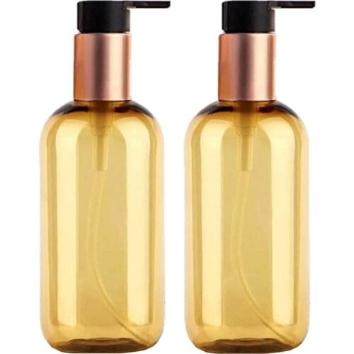 500 ML Portable Travel Soap Bottles Dispenser Bathroom Shower Refillable Bottles Shampoo Wash Hair Conditioner Press Dispenser