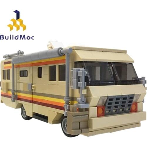 Buildmoc Technical Breaking Bad Car Super Racing Creator Creative Children Diy Toys Building Blocks Model New Year Gift Toys