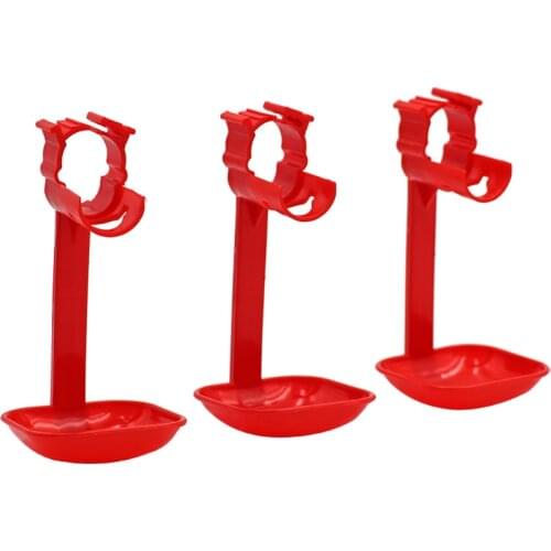 10Pcs Chicken Feed Water Drinking Cups For Poultry Duck Hanging Drinker Nipple Birds Water Bowl Nipple Drinker Feeder Water Tool