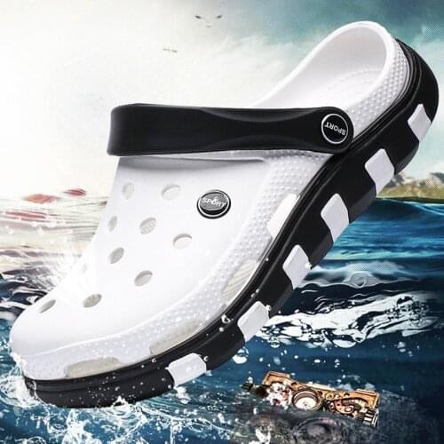 Garden Mens Comfortable New Summer Clogs Breathable Casual Shoes Sandals Beach Womens Slippers Water Shoes Clogs Cheap
