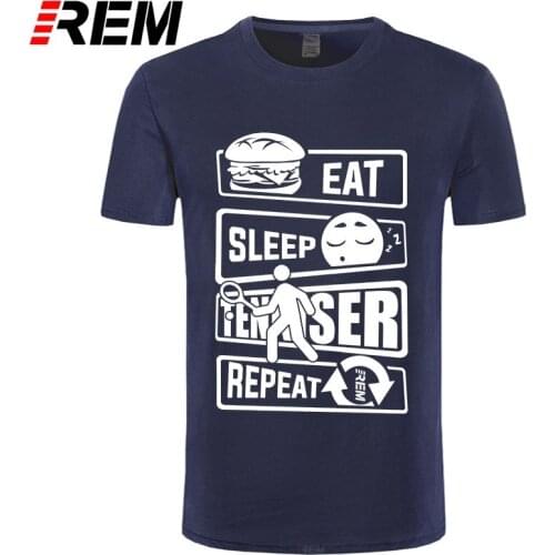New Brand-Clothing T Shirts Eat Sleep Tenniser Squash Racket Racquetball Racquet Real Ball T-shirt New Summer Fashion