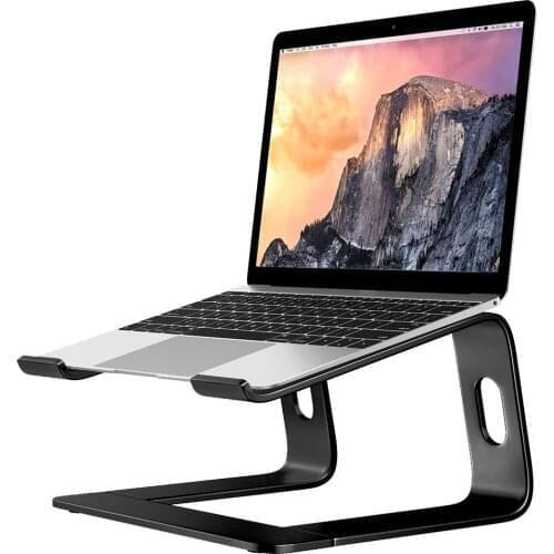 Laptop Stand Portable Computer Desk Holder Notebook Bracket Metal Base Heat Dissipation Anti-Skid Stand