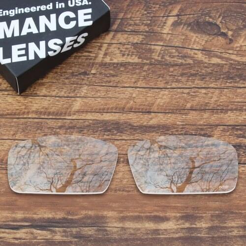 ToughAsNails Resist Seawater Corrosion Polarized Replacement Lenses for Oakley Canteen 2006 Sunglasses Clear Color (Lens Only)