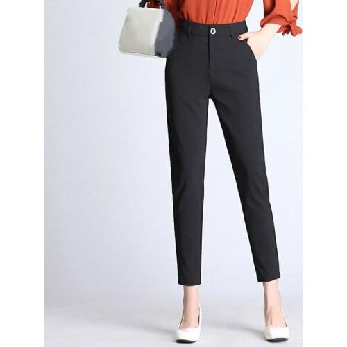 Женские деловые брюки ROSYLION China At AliExpress