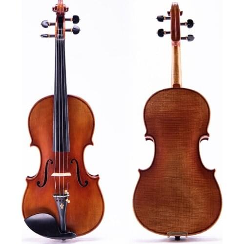 Violin 4/4 Stradivarius style concert violin violin 4/4 All European wood! Top oil varnish! Top tone
