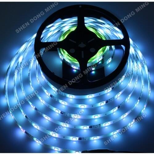 5M WS2811 LED strip digital Superbright waterproof IP65 5050 RGB 30led 10IC dream color Bar Home KTV Wedding led pixel strip