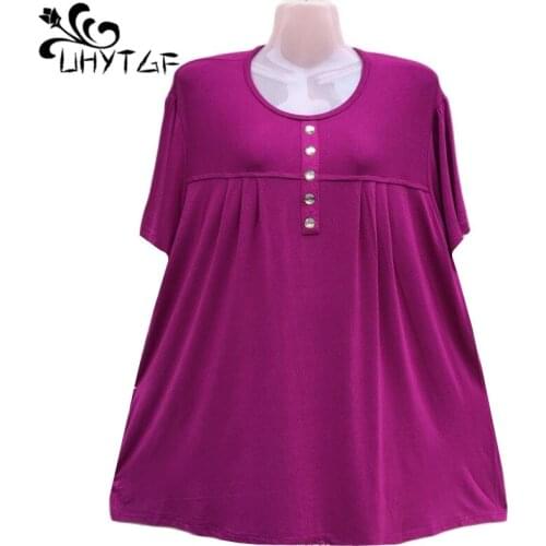 Женские короткие футболки UHYTGF China At AliExpress