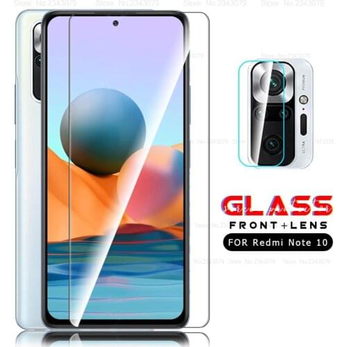 Protective glass for redmi note10 pro camera lens screen protector For xiaomi redmi note 10 pro 10pro not10 tempered glass film