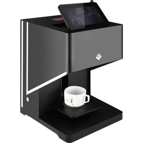 Factory manufacture 3D Latte art Coffee printer Beer Macaroon Small Cake Food Printer machine with edible ink