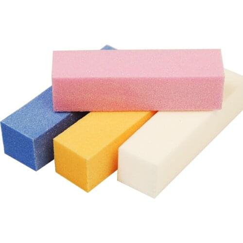 1pcs Fashion Nail Buffer Block Neon Women Color Buffing Sanding Buffer Files Nail Art Tips Beauty Manicure Tools