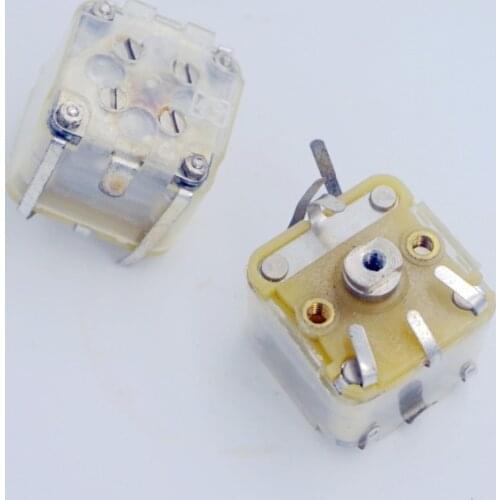 443DF Model 20-126pF 2.1mm Hole Shaft Radio Variable Capacitor 2PCS
