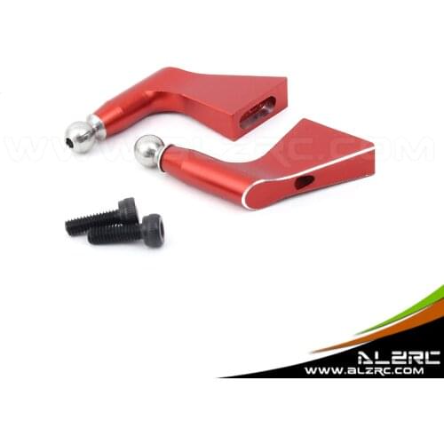 ALZRC - Devil 380 FAST Metal Main Rotor Holder Arm Set - Red