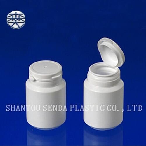 Free shipping 20PCS/LOT China supplier chewing gum plastic bottle, food grade plastic bottle 100ML, PE plastic bottle for pill