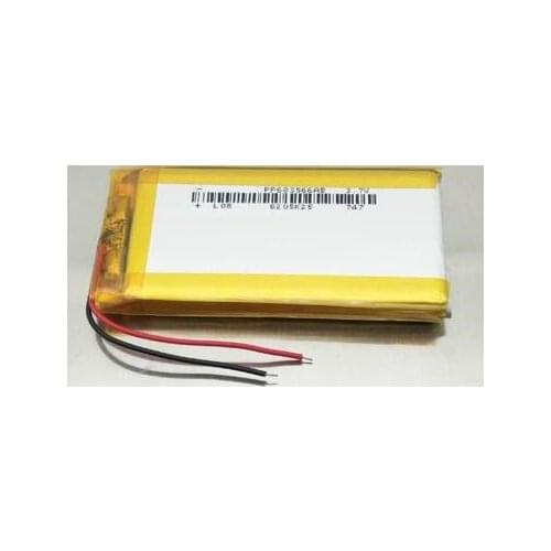 Free shipping 683566 3.7v 2000mah polymer lithium ion battery li-polymer li-ion battery for recorder story machine MP4 bluetooth