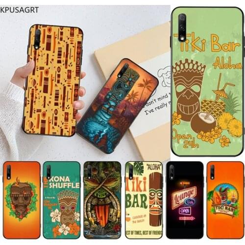 Tiki Bar OPEN Summer BEER Phone Case For Huawei Nova 6se 7 7pro 7se honor 7A 8A 7C Prime2019