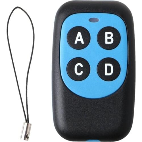 433.92MHZ Four Channel Universal Duplicator Remote Control Switch Module RF Relay Transmitter Relay Receiver Module Remotely Con