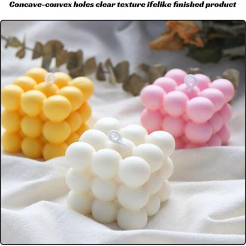3D Silicone Candle Molds Handmade Soy Shaped Aromatherapy Plaster Candles Making DIY Chocolate Candy Cake Mold Kitchen Gadgets