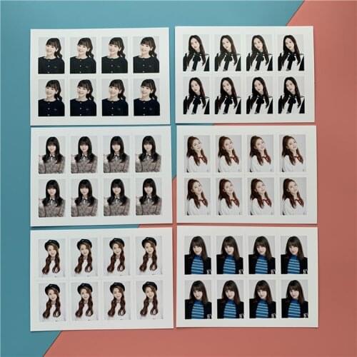 KPOP NiziU RC Photo Paper New Album Make You Happy 1inch Photo 89*127MM RIMA RIO MAKO MIIHI W142