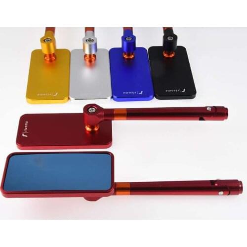 Motorcycle Mirror Round Side Rearview CNC for Honda Rebel Yamaha Fz1 Xsr700 Xsr900 Kawasaki Z750 Z800 Z900RS Suzuki SV650 KTM