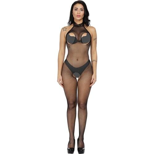 New Sexy Underwear The One-Piece Free Sexy Mesh Bodysuit Perspective Temptation Sex Erotic Lingerie