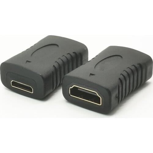 Connector HDMI-compatible HDMI Female to Mini HDMI Female Adapter 3pcs/Lot