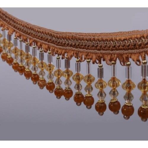 Curtain Lace Trim bazin riche getzner renda costura Applique Multi-color 6 Meters