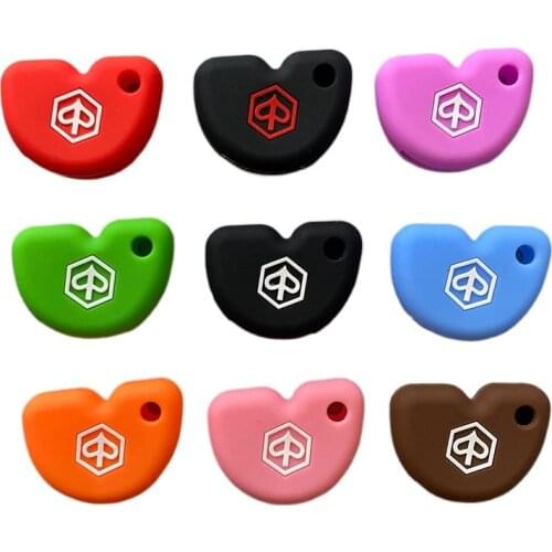 ZAD Silicone motorcycle key cover case for Vespa GTS300 946 LX150 Enrico Piaggio 125 150 fly RA1 3vte Gts 200 Creative motor key
