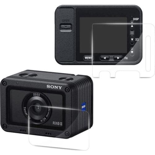 Tempered Glass Protector Cover For Sony DSC-RX0/RX02 RX0M2 RX0 Mark ii Camera Lens LCD Screen Protective Film Guard Protection