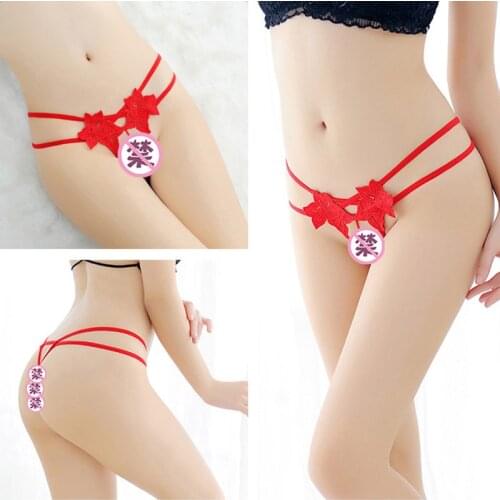 Women G String Sexy Thong Mesh Pearl Massage G String Transparent Panties Temptation Tanga Underwear