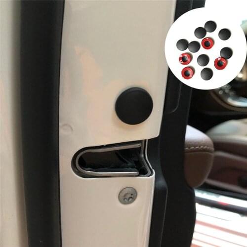 12pcs Car Door Lock Screw Cover For DAIHATSU Kopen Copen DN Trec Compagno Pro U-Space D-base PICO Terios Sirion Yrv Charade Mira