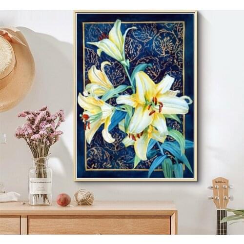 5D DIY Tulip Diamond Painting Rhinestone Art Picture Full Diamond Embroidery Cross Stitch Kit Mosaic Handmade Home Decoration