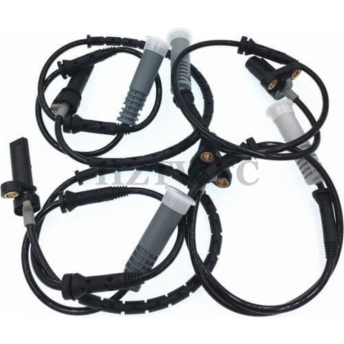 4Pcs Free Shipping Front Rear Left Right ABS Wheel SPEED SENSOR For BMW 520i 523i 528i 535i 540i E39 34521182159 34521182160