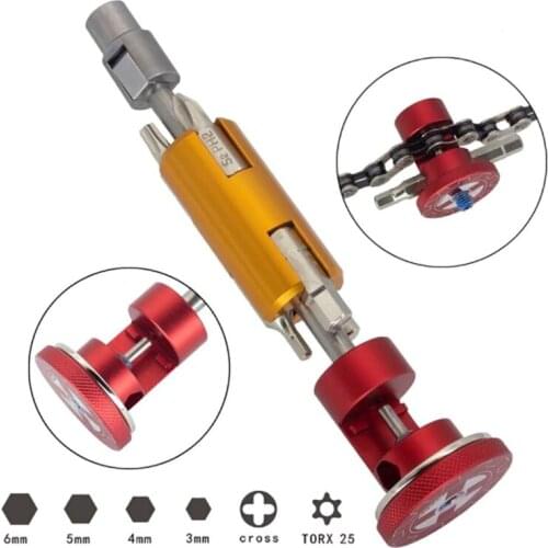 Balight Bicycle Repair Tools Upgrade Multifunction Tools Aluminum Alloy Portable Hexagon Screw Driver For Bicycle Spanner Tools