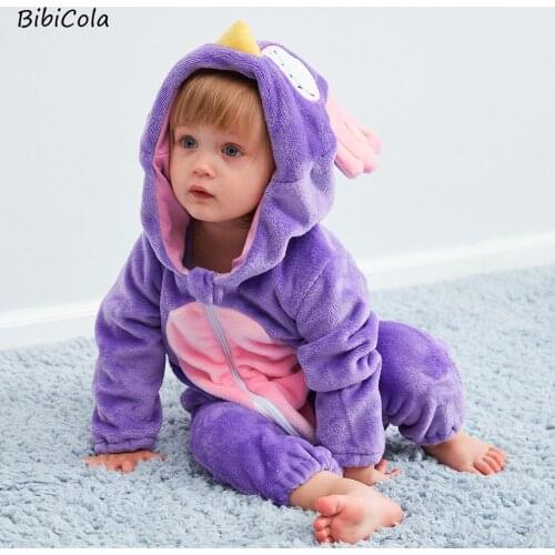Baby Rompers Fashion Newborn Clothes Baby Girls Boys Romper Infant Clothing Autumn Jumpsuit Toddler Baby Sets Unicorn Pajamas