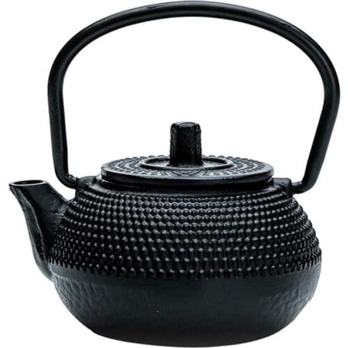 Home Office Small Tea Kettle Ornament Rustproof Cast Iron Teapot Teakettle