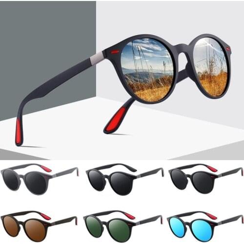 2020 NEW FashionSquare Retro Rivet Polarized Sunglasses UV400 Mens Glasses Classic Driving Sunglasses Oversized Sunglasses Men